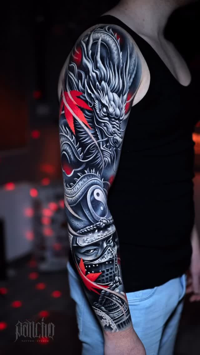 Shredder dragon — sleeve